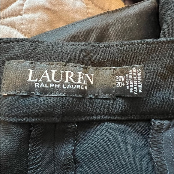 Lauren Ralph Lauren
Plus Size Tuxedo Stripe High-Rise Pants - Picture 14 of 16